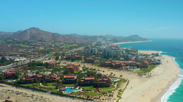 DREAMS LOS CABOS BCS MEXICO-2021: Beach Resort with Highway and Oceanfront View