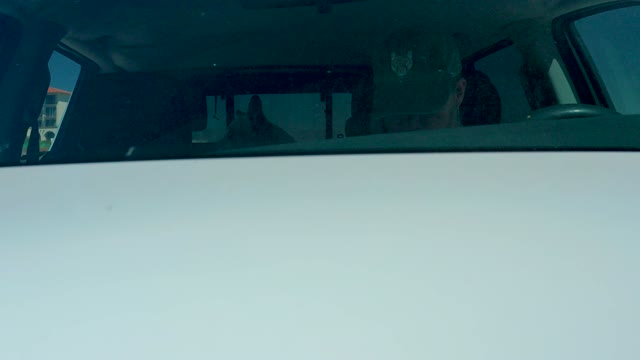 DREAMS LOS CABOS BCS MEXICO-2021: Driver Turning Head While Looking Out Vehicle Window