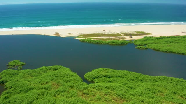 SAN JOSE DEL CABO BCS MEXICO-2021: Coastal Lagoon, Sandy Beach, and Mangroves