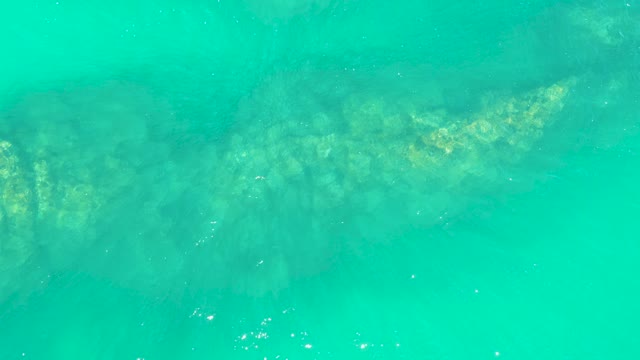 MARQUIS LOS CABOS BCS MEXICO-2021: Clear Turquoise Water Over Submerged Coral Reef