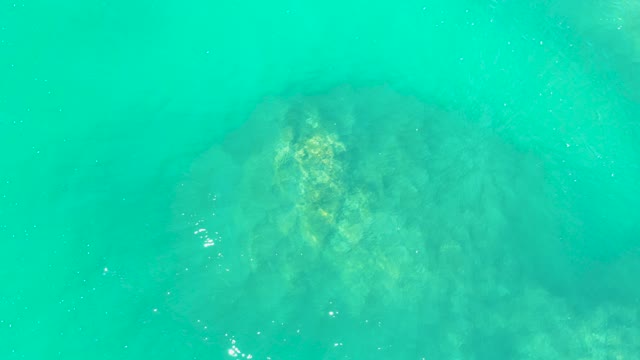 MARQUIS LOS CABOS BCS MEXICO-2021: Underwater Rock in Clear Turquoise Water
