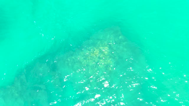 MARQUIS LOS CABOS BCS MEXICO-2021: Clear Turquoise Water Over Underwater Rock Formation