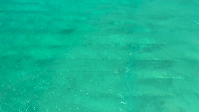 SAN JOSE DEL CABO ESTUARY BCS MEXICO-2021: Gentle Ripples on Clear Turquoise Water Surface