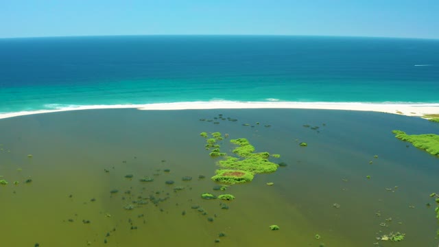 SAN JOSE DEL CABO ESTUARY BCS MEXICO-2021: Coastal Wetland and Ocean Shoreline