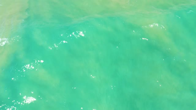SAN JOSE DEL CABO ESTUARY BCS MEXICO-2021: Gentle Turquoise Water Ripples and Sunlight Reflections