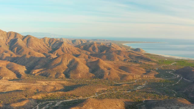 CABO PULMO BCS MEXICO-2021: Winding Road Through Arid Coastal Mountains