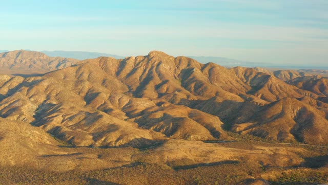 CABO PULMO BCS MEXICO-2021: Desert Hills Under Clear Blue Sky