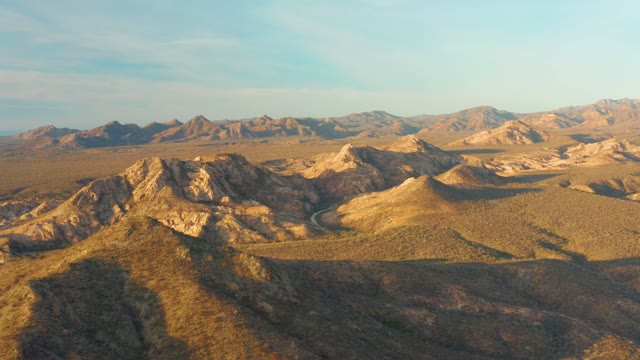 CABO PULMO BCS MEXICO-2021: Winding Road Through Arid Mountain Ranges