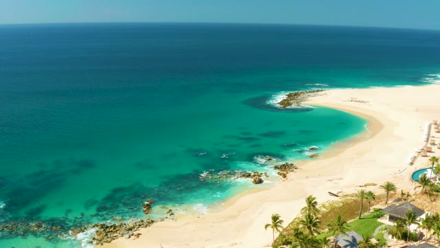 HILTON LOS CABOS MEXICO-2021: Beach and Ocean with Fading Resort View