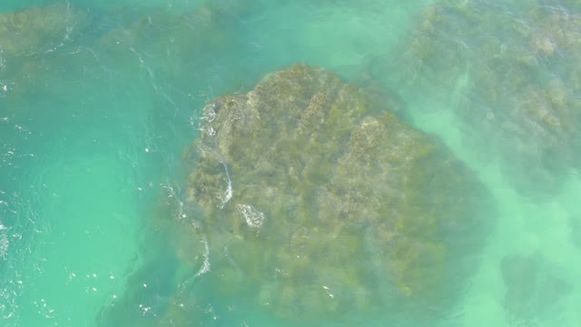 HILTON LOS CABOS MEXICO-2021: Shallow Turquoise Water Over Rocky Seabed