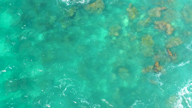 HILTON LOS CABOS MEXICO-2021: Shifting Turquoise Water Over Submerged Rocks