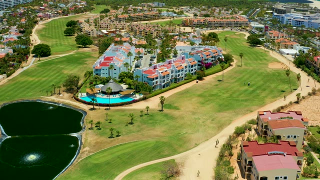 SAN JOSE DEL CABO BCS MEXICO-2021: Receding Water in Residential Golf Course Setting