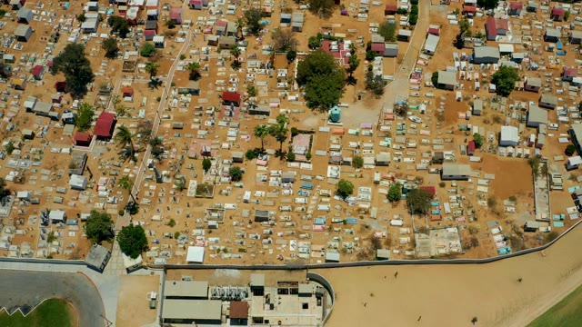 SAN JOSE DEL CABO BCS MEXICO-2021: Densely Packed Informal Housing Settlement From Above