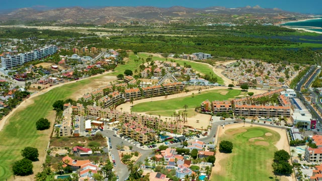 SAN JOSE DEL CABO BCS MEXICO-2021: Golf Course and Coastal Development From Above