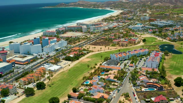 SAN JOSE DEL CABO BCS MEXICO-2021: Coastal Development with Ocean and Green Space