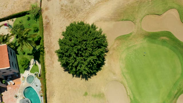 SAN JOSE DEL CABO BCS MEXICO-2021: Golf Course and Residential Area Aerial Transition