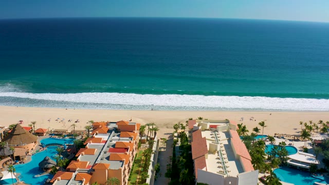 SAN JOSE DEL CABO MEXICO-2020: Beach Resort with Pools and Ocean