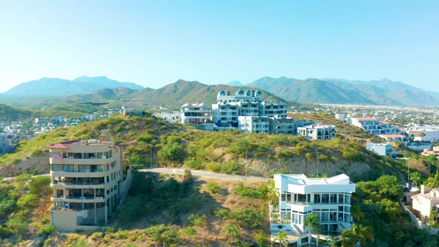 SAN JOSE DEL CABO BCS MEXICO-2020: Hillside Homes, Greenery, and Mountain View