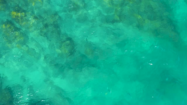 EAST CAPE BCS MEXICO-2020: Turquoise Water Revealing Seabed and Gentle Ripples