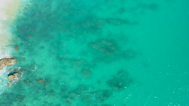 EAST CAPE BCS MEXICO-2020: Gentle Waves Lapping Sandy Shore with Clear Turquoise Water