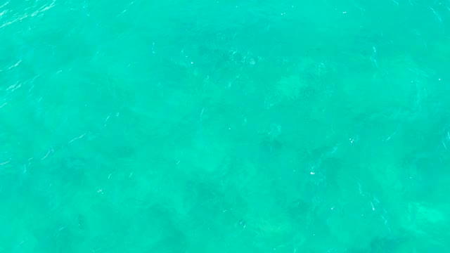 EAST CAPE BCS MEXICO-2020: Clear Turquoise Water with Gentle Ripples and Bubbles