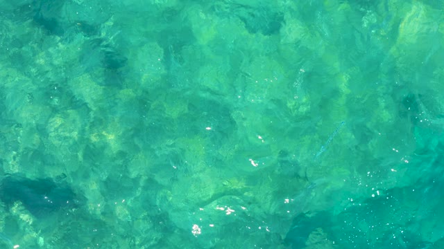 EAST CAPE BCS MEXICO-2020: Gentle Ripples on Clear Turquoise Water Surface