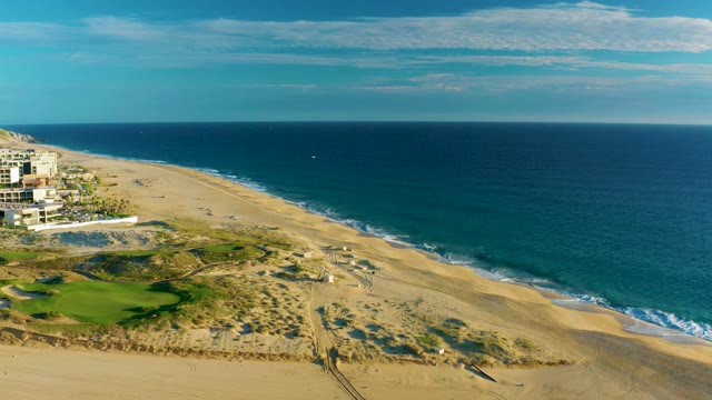 Sandy Beach with Golf Course and Ocean