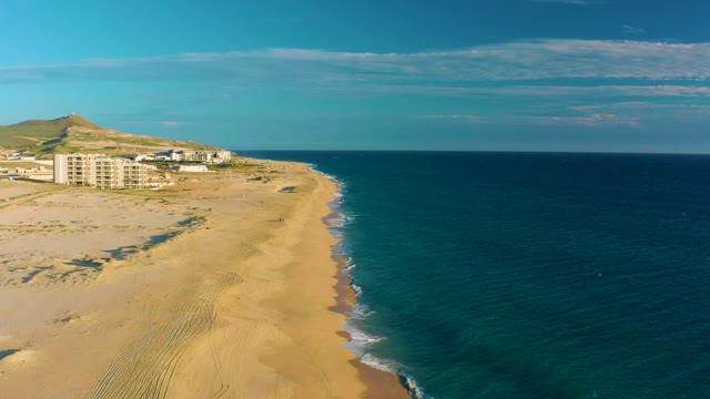 Gentle Ocean Waves Lapping Sandy Beach