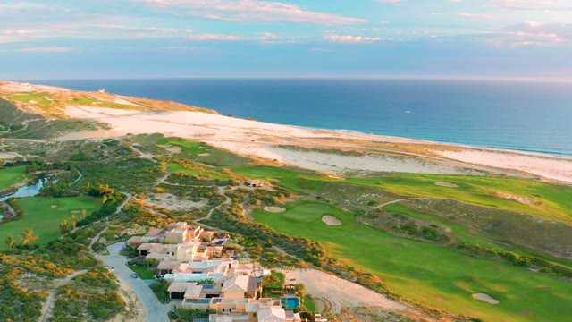 Coastal Golf Course with Beach and Villas