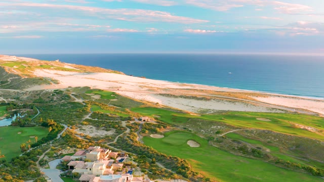 Coastal Golf Course and Sandy Beach