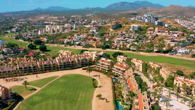 SAN JOSE DEL CABO BCS MEXICO-2020: Residential Area with Golf Course Under Changing Sky