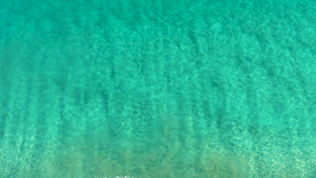 SAN JOSE DEL CABO BCS MEXICO-2020: Shallow Turquoise Ocean Water with Gentle Ripples