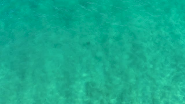SAN JOSE DEL CABO BCS MEXICO-2020: Gentle Waves Over Shallow Turquoise Water