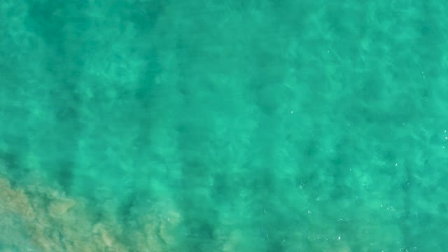 SAN JOSE DEL CABO BCS MEXICO-2020: Gentle Waves Over Shallow Turquoise Water