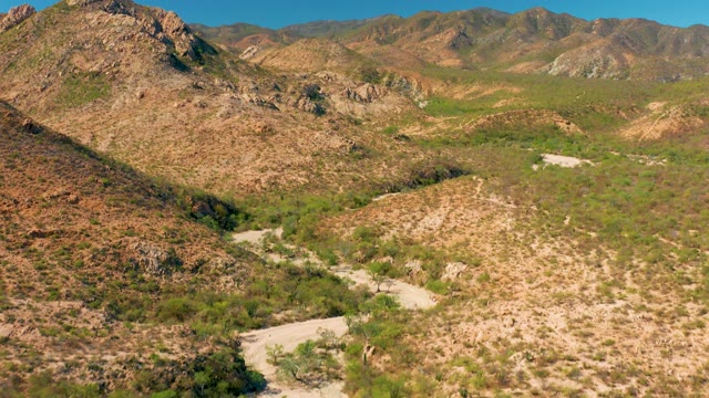 CABO PULMO BCS MEXICO-2020: Desert Wash and Mountainous Terrain