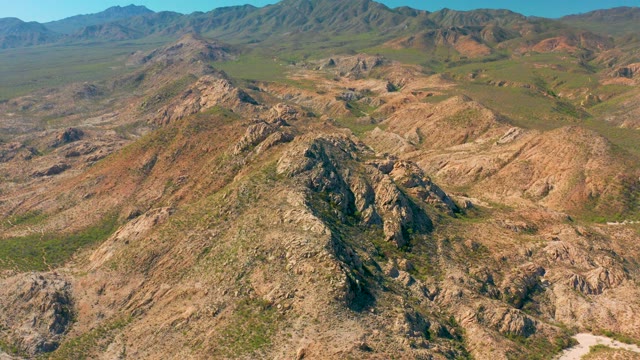 CABO PULMO BCS MEXICO-2020: Rocky Hills and Valleys in Arid Terrain