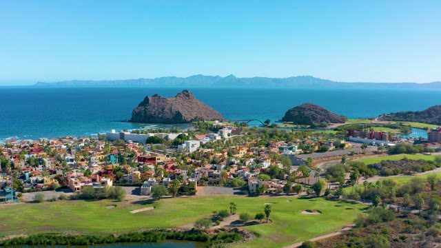 LORETO BCS MEXICO-2020: Coastal Town, Golf Course, and Ocean View