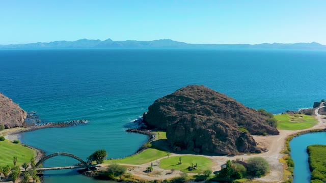 LORETO BCS MEXICO-2020: Coastal Cove with Gentle Ocean Waves