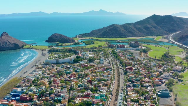 LORETO BCS MEXICO-2020: Coastal Residential Area with Beach and Golf Course