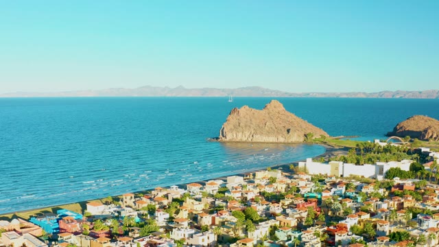 LORETO BCS MEXICO-2020: Coastal Town and Rocky Seafront