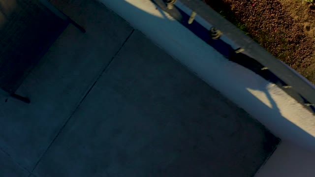 LORETO BCS MEXICO-2020: Concrete Ledge Transitioning to Residential House View