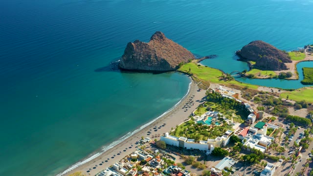 LORETO BCS MEXICO-2020: Coastal Beach and Rocky Islands with Development