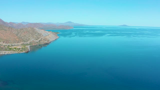 LORETO BCS MEXICO-2020: Rocky Shoreline and Turquoise Coastal Waters