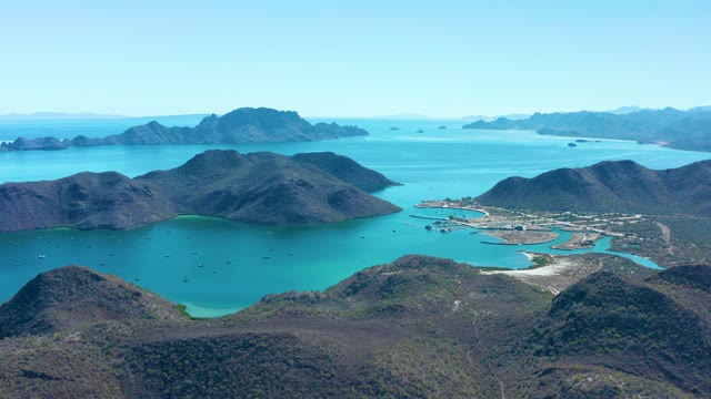 JUNCALITO BCS MEXICO-2020: Coastal Bay with Rolling Hills and Shifting Water