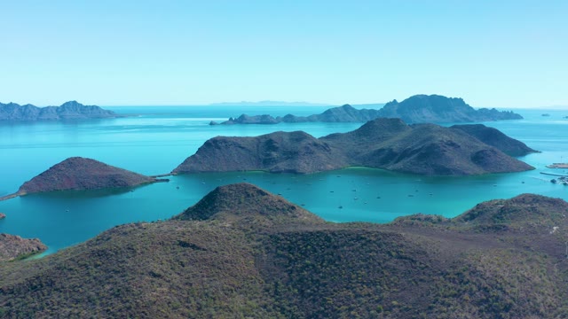 JUNCALITO BCS MEXICO-2020: Rugged Islands in Turquoise Ocean Waters