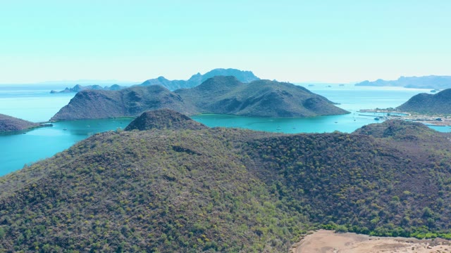 JUNCALITO BCS MEXICO-2020: Hills and Turquoise Waters Along the Coast