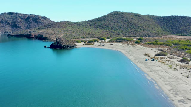 JUNCALITO BCS MEXICO-2020: Shifting Turquoise Waters Along Sandy Coastline