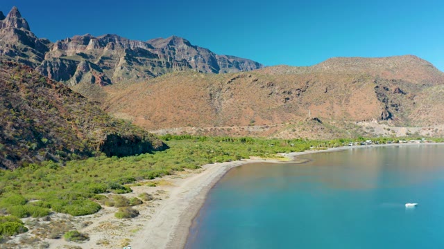 JUNCALITO BCS MEXICO-2020: Sandy Shore with Gradual Water Color Change