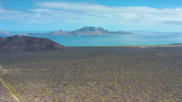 PUERTO ESCONDIDO BCS MEXICO-2020: Coastal Plain Transitioning to Mountainous Terrain
