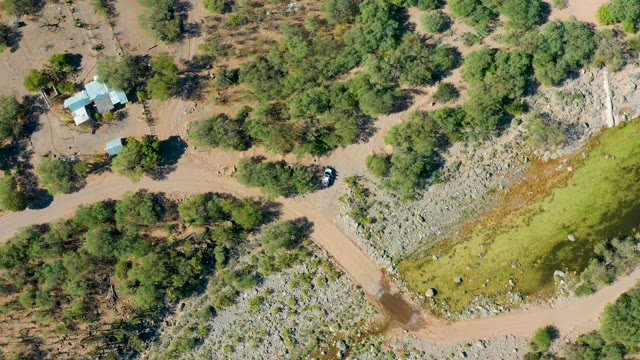 SAN JAVIER BCS MEXICO-2020: Rising Floodwaters Submerge Rural Property